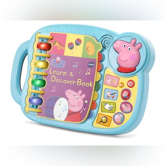 VTech Peppa Pig Learn and Discover - Blue - Picture 4 of 5